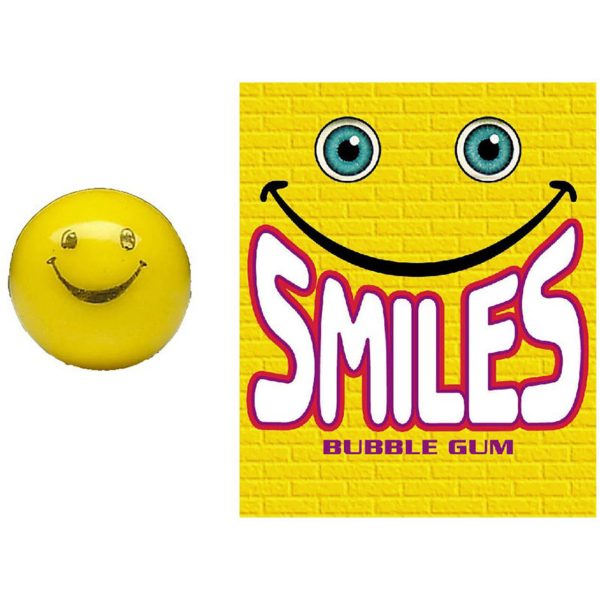 Dubble Bubble Smiley Face Gumballs