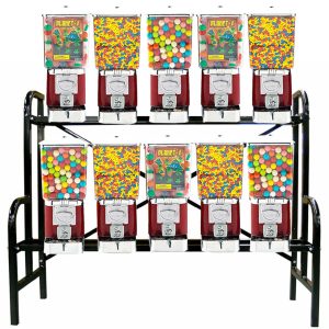 10 Unit Bulk Vending Rack Combo