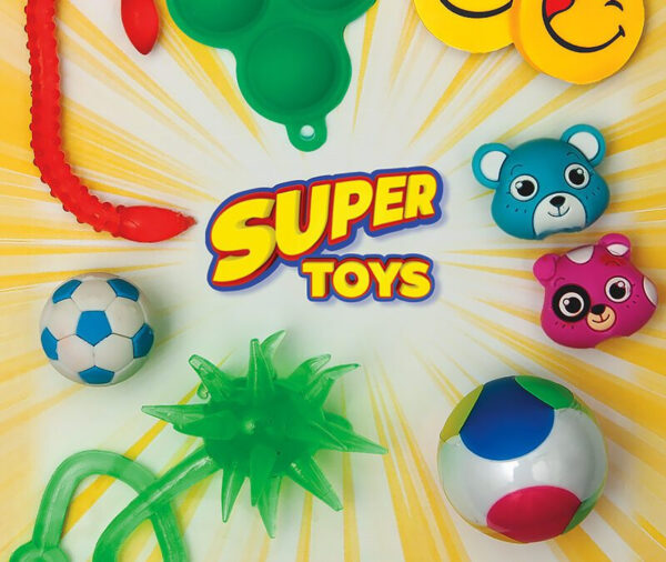 Super Toy Mix Vending Toys (1-inch) 250 ct