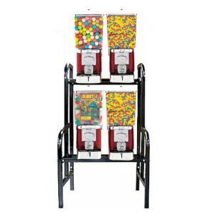 4 Unit Bulk Vending Rack Combo