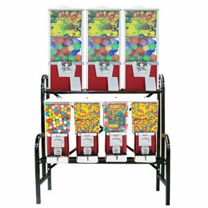 9 Unit Toy Vending Rack Combo