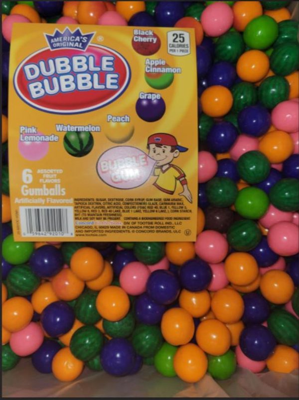 Case of 1080 Count Fruit Mix Gumballs