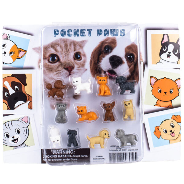 Pocket Paws Figures Vending Capsules (1 inch)
