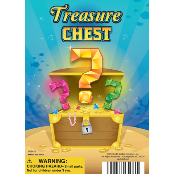 TREASURE CHEST VENDING CAPSULES