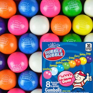 Assorted Dubble Bubble Logo Gumballs