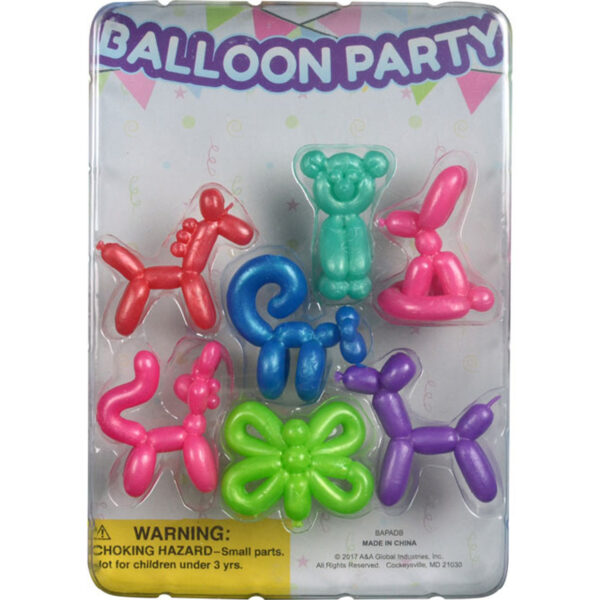 Balloon Party Animals Vending Capsules (1-inch) 250 ct