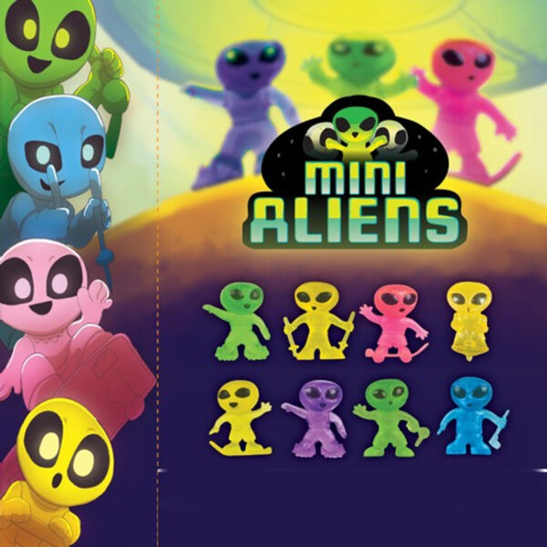Mini Aliens Figurines Series 10 Vending Capsules