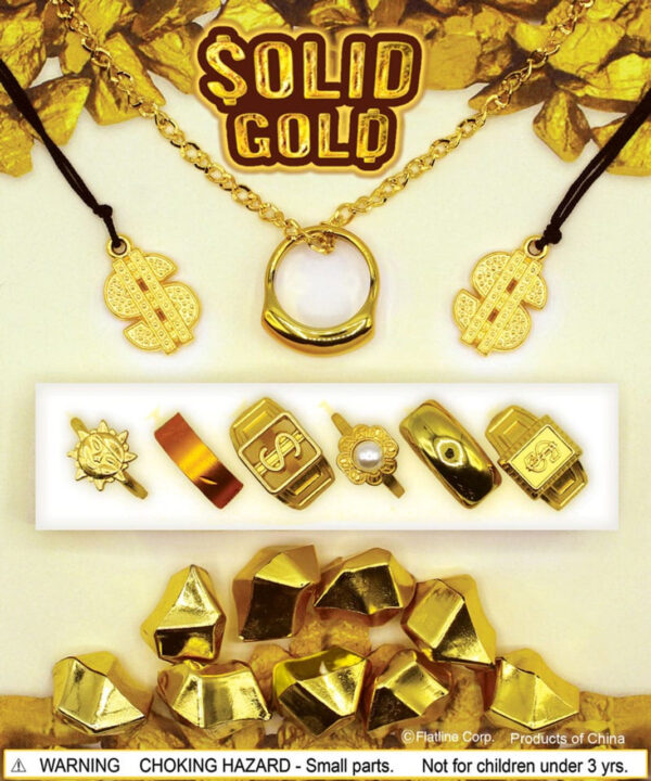 Solid Gold Vending Capsules (1-inch) 250 ct