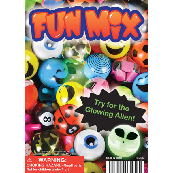 Fun Time Mix Series 3 Self Vending Toys (1 inch)