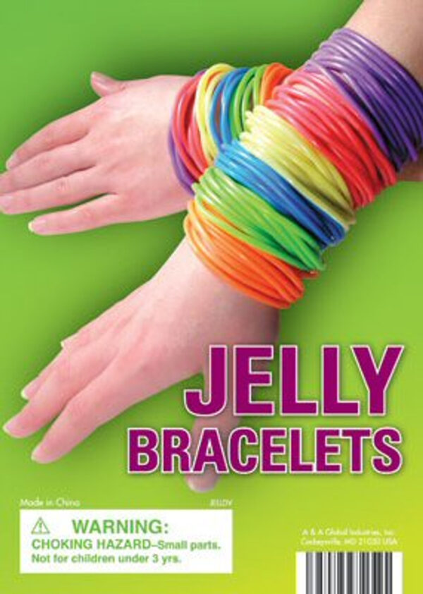 JELLY BRACELETS VENDING CAPSULES