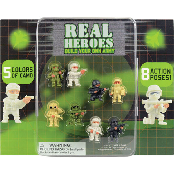 Real Heroes Vending Capsules (1-inch)