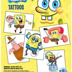 SpongeBob SquarePants Mini Tattoos Vending Capsules