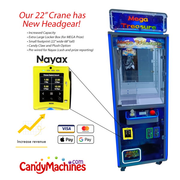 Mega Treasure Crane Machine
